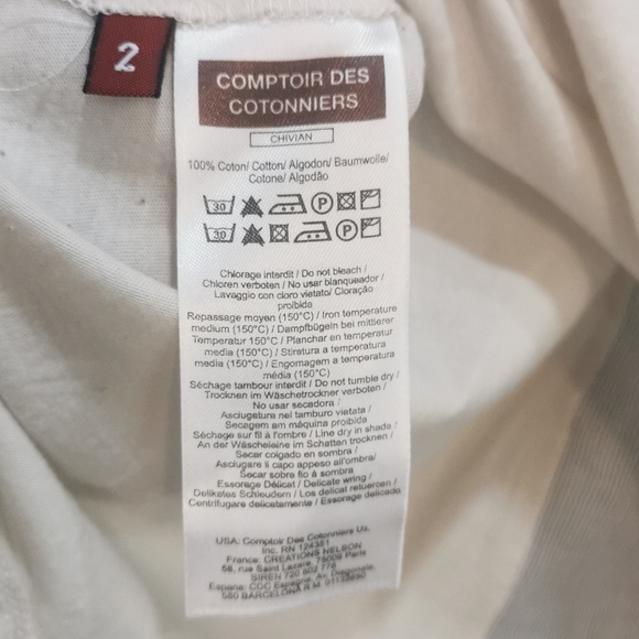 Comptoir Des Cotonniers Cotton Tops Tee - Picture 6 of 6